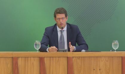 O ministro do Meio Ambiente, Ricardo Salles