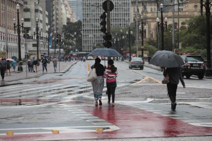 SP registra tarde mais fria do ano