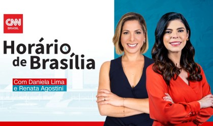 'Horário de Brasília', com Daniela Lima e Renata Agostini, passa a ser ao vivo