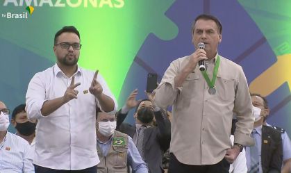 Jair Bolsonaro em Manaus