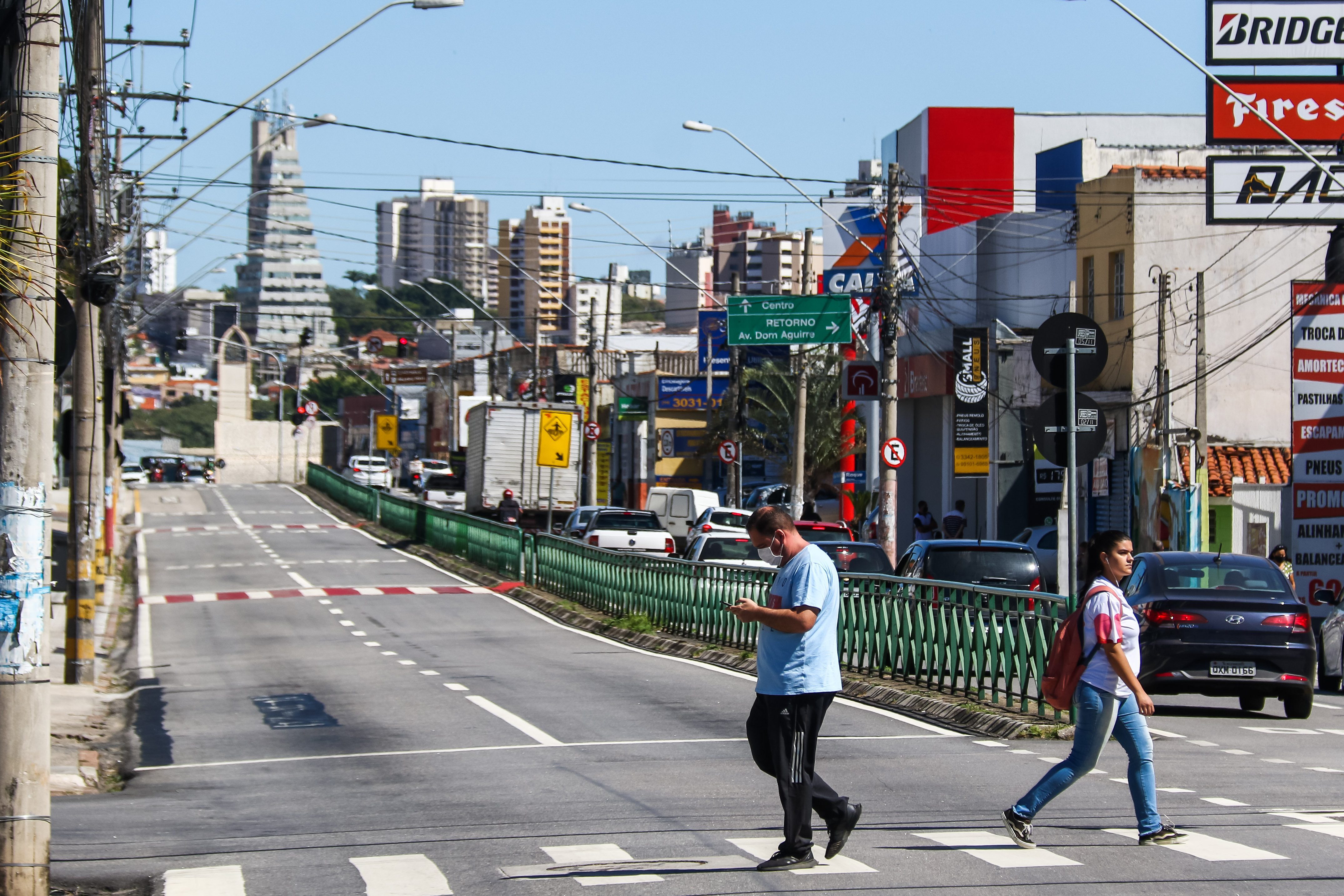 Avenida São Paulo, em Sorocaba