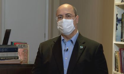 Wilson Witzel (PSC-RJ), governador afastado do Rio de Janeiro (23.abr.2021)