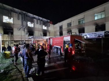 Incêndio Bagdá