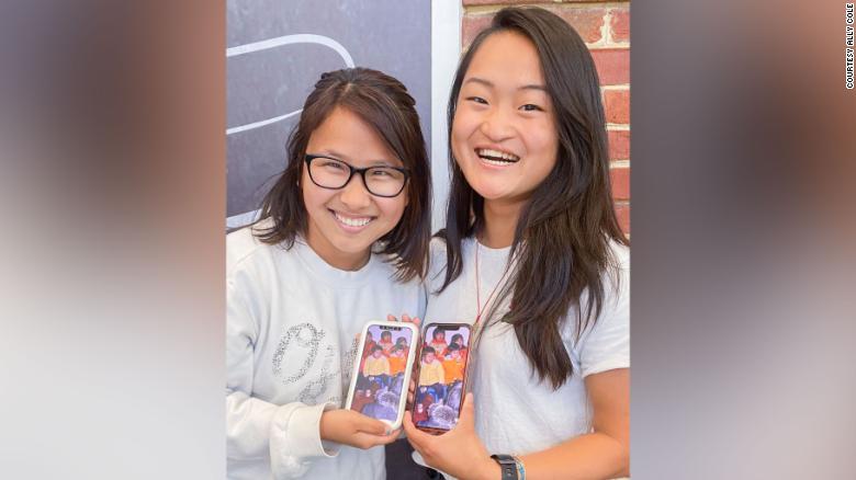Ally Cole e Ruby Wierzbicki descobriram que moraram no mesmo orfanato chinês