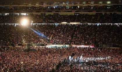 O estádio Eden Park, na Nova Zelândia, neste sábado (24)