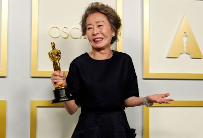 A atriz Yuh-jung Youn