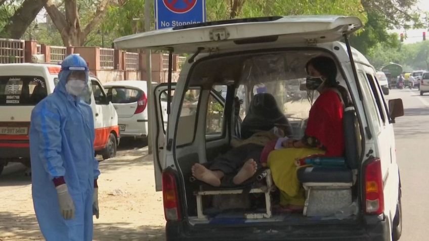 Índia pode ter registrado um número de mortes na pandemia muito menor que a realidade / Foto: Reprodução/CNN