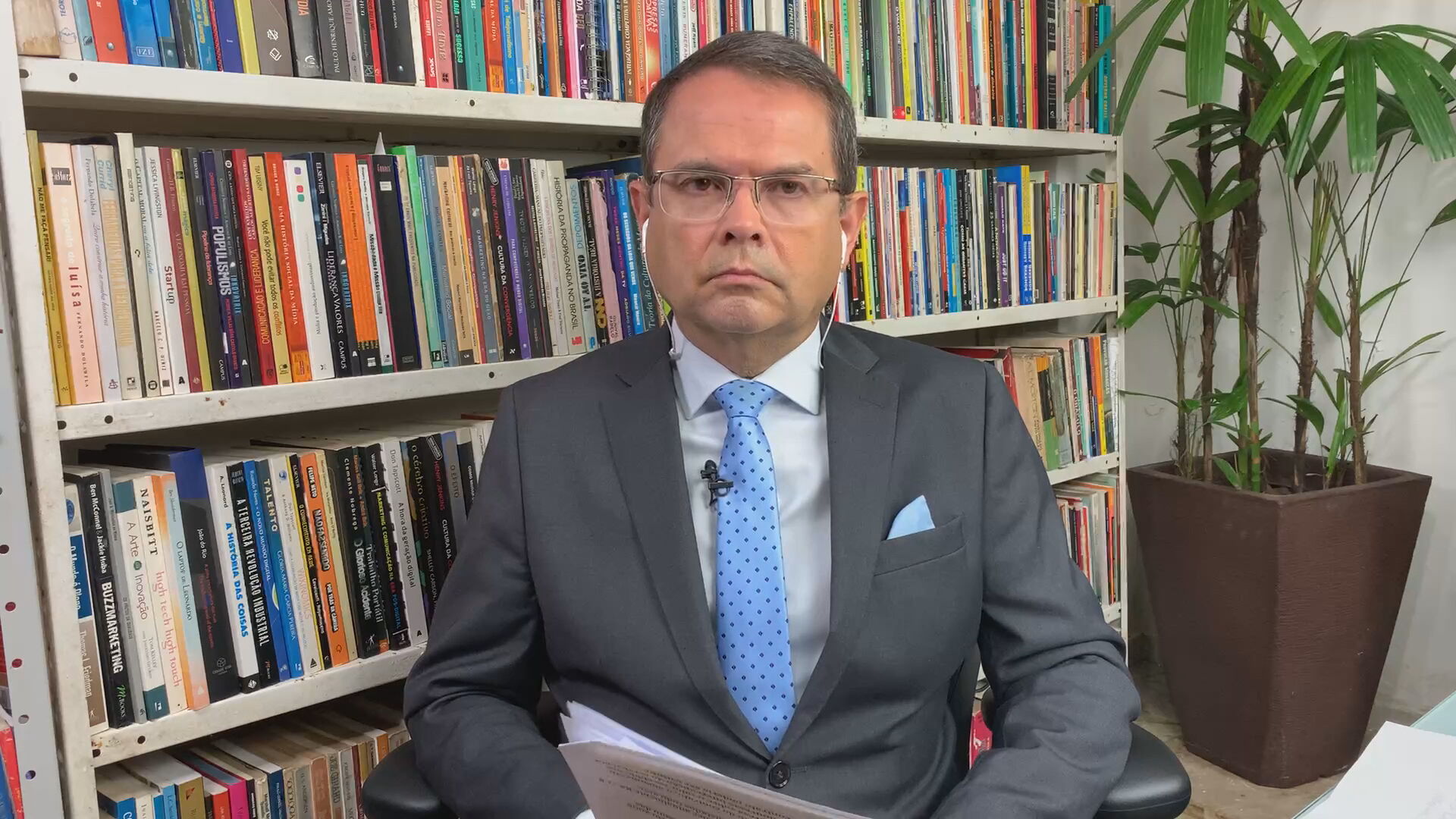 Sidney Rezende no quadro Liberdade de Opinião