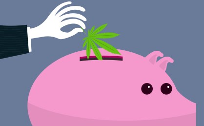 Fundo de cannabis