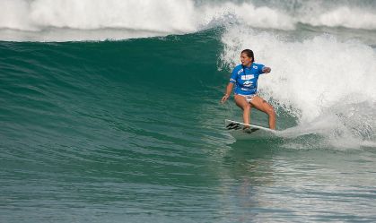 A surfista Maya Gabeira
