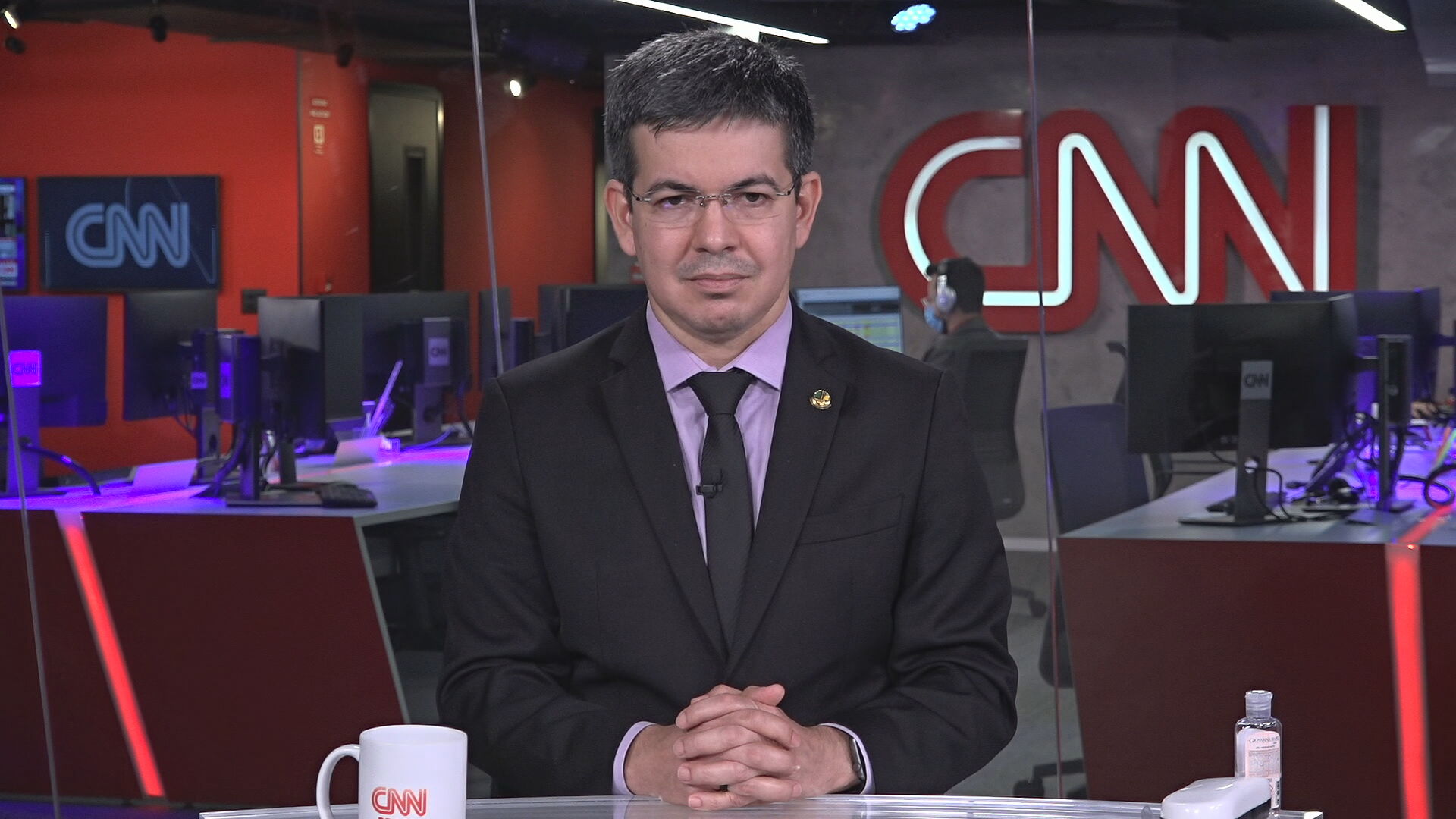O senador Randolfe Rodrigues (REDE-AP) (27.abr.2021)
