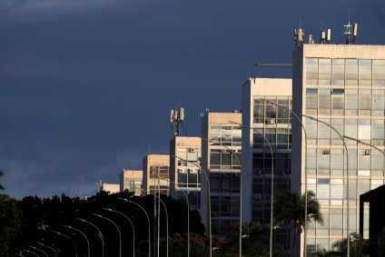 Esplanada dos Ministérios, em Brasília