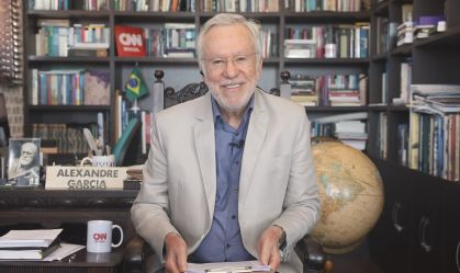 Alexandre Garcia no quadro Liberdade de Opinião