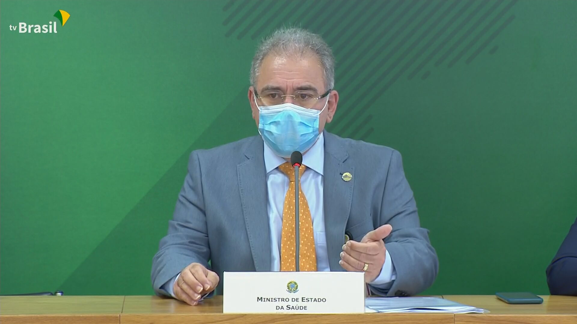 O ministro da Saúde, Marcelo Queiroga