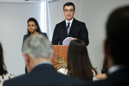 O ministro das Relações Exteriores, Carlos França