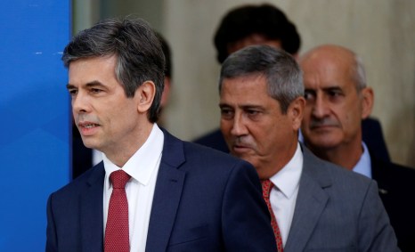 O ministro da Saúde, Nelson Teich