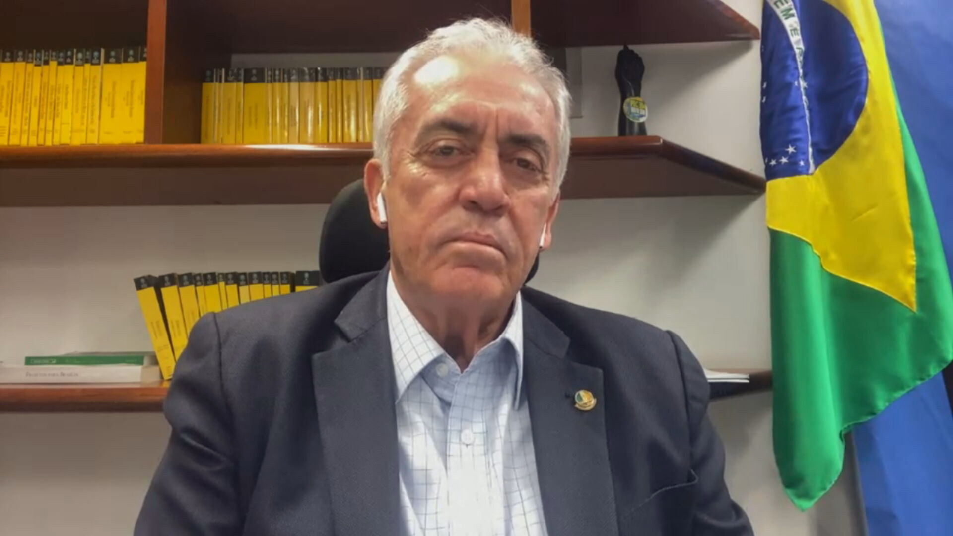 O senador Otto Alencar (28.abr.2021)