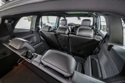Visão interna do Tiguan Allspace
