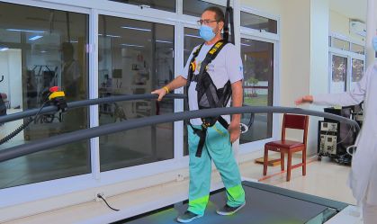 Tecnologia robótica ajuda na recuperação de pacientes que tiveram Covid-19
