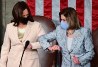 Nancy Pelosi anuncia apoio para que Kamala Harris seja candidata à Presidência
