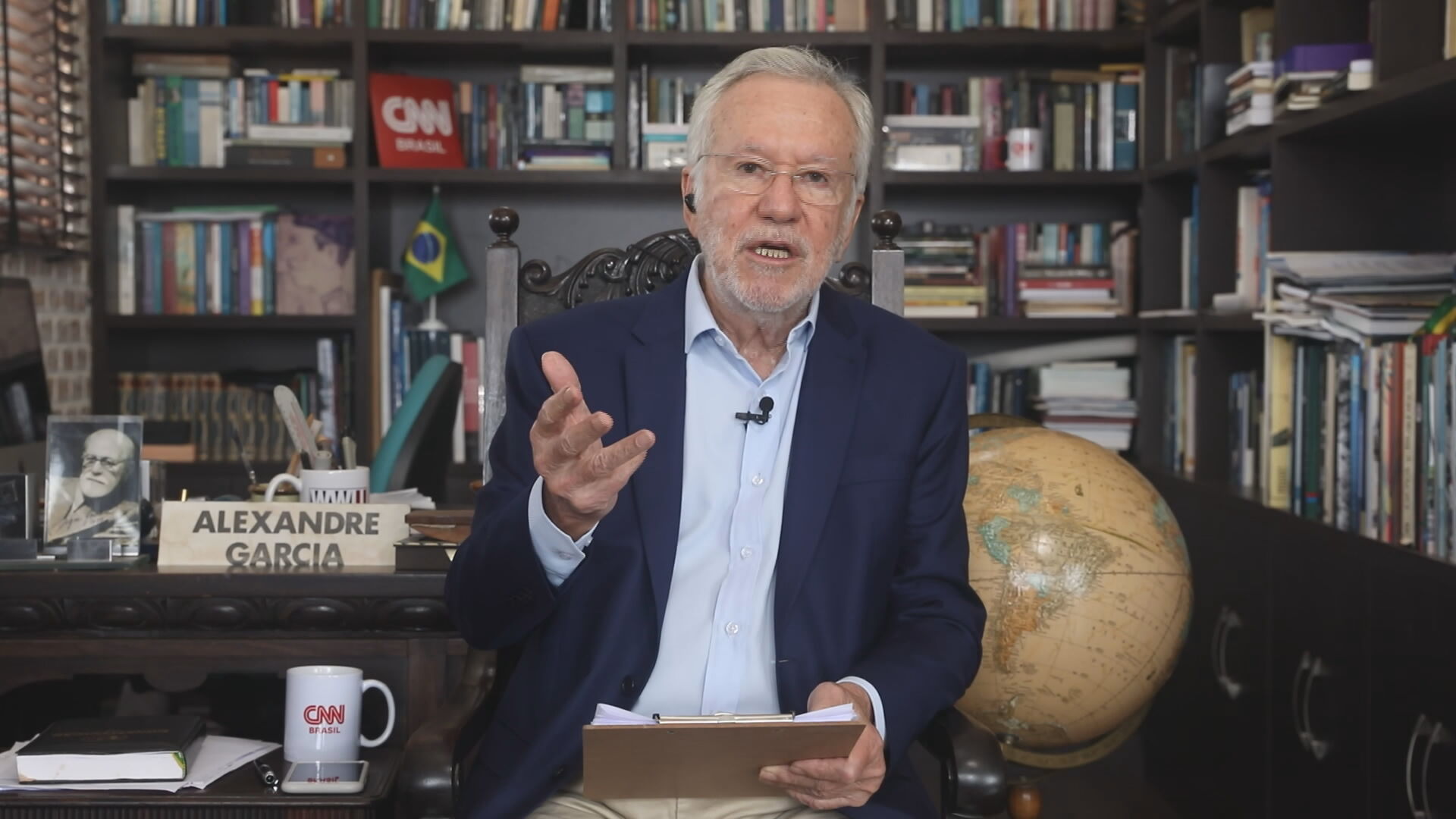 Alexandre Garcia no quadro Liberdade de Opinião