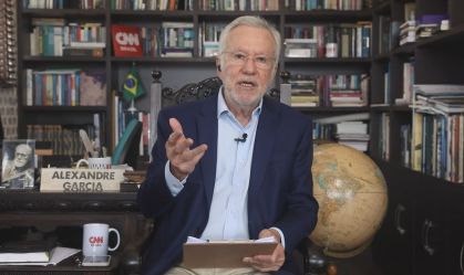 Alexandre Garcia no quadro Liberdade de Opinião
