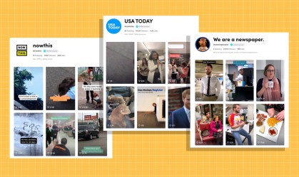 Veículos de imprensa invadem o TikTok para atrair a Geração Z