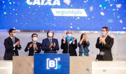 Ações da Caixa Seguridade estreiam na bolsa com valorização de 4%