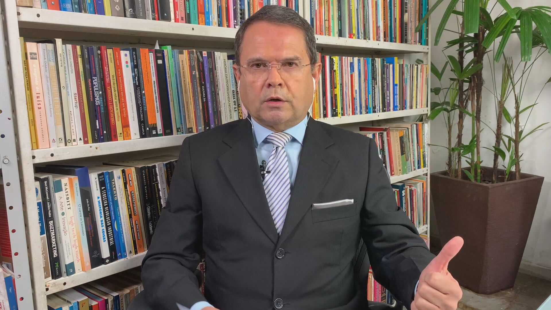 Sidney Rezende no quadro Liberdade de Opinião