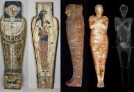 Cientistas da Polônia descobrem a primeira múmia egípcia grávida