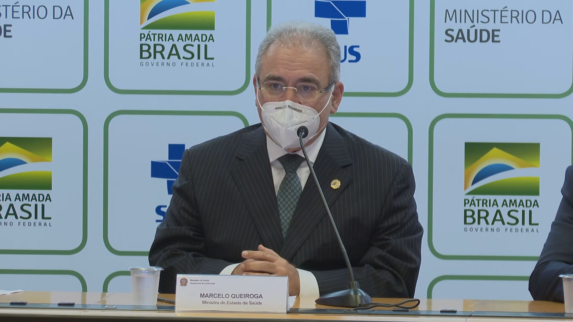O ministro da Saúde, Marcelo Queiroga (30.abr.2021)