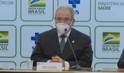 O ministro da Saúde, Marcelo Queiroga (30.abr.2021)