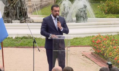 O governador do Rio de Janeiro, Cláudio Castro (PSC) (01.mai.2021)