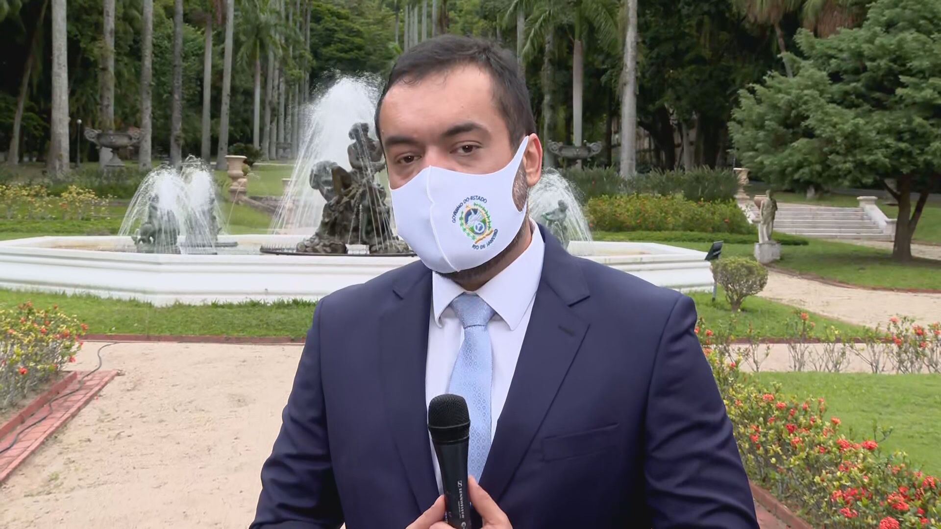 O governador do Rio de Janeiro, Cláudio Castro (PSC) (01.mai.2021)