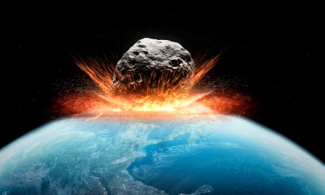 Asteroide atinge a Terra