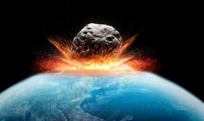 Asteroide atinge a Terra