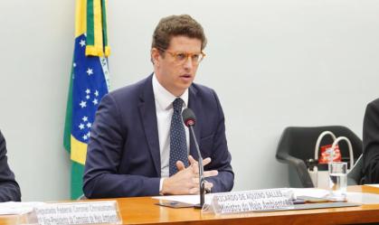 Em comissão, Salles pede dinheiro de emendas parlamentares para fiscalização