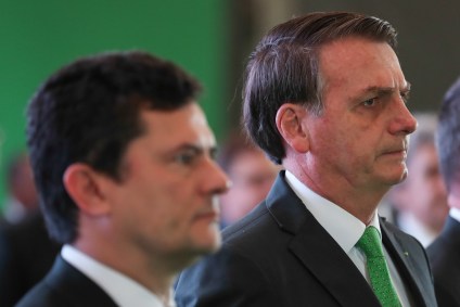Jair Bolsonaro, Sérgio Moro, Polícia Federal