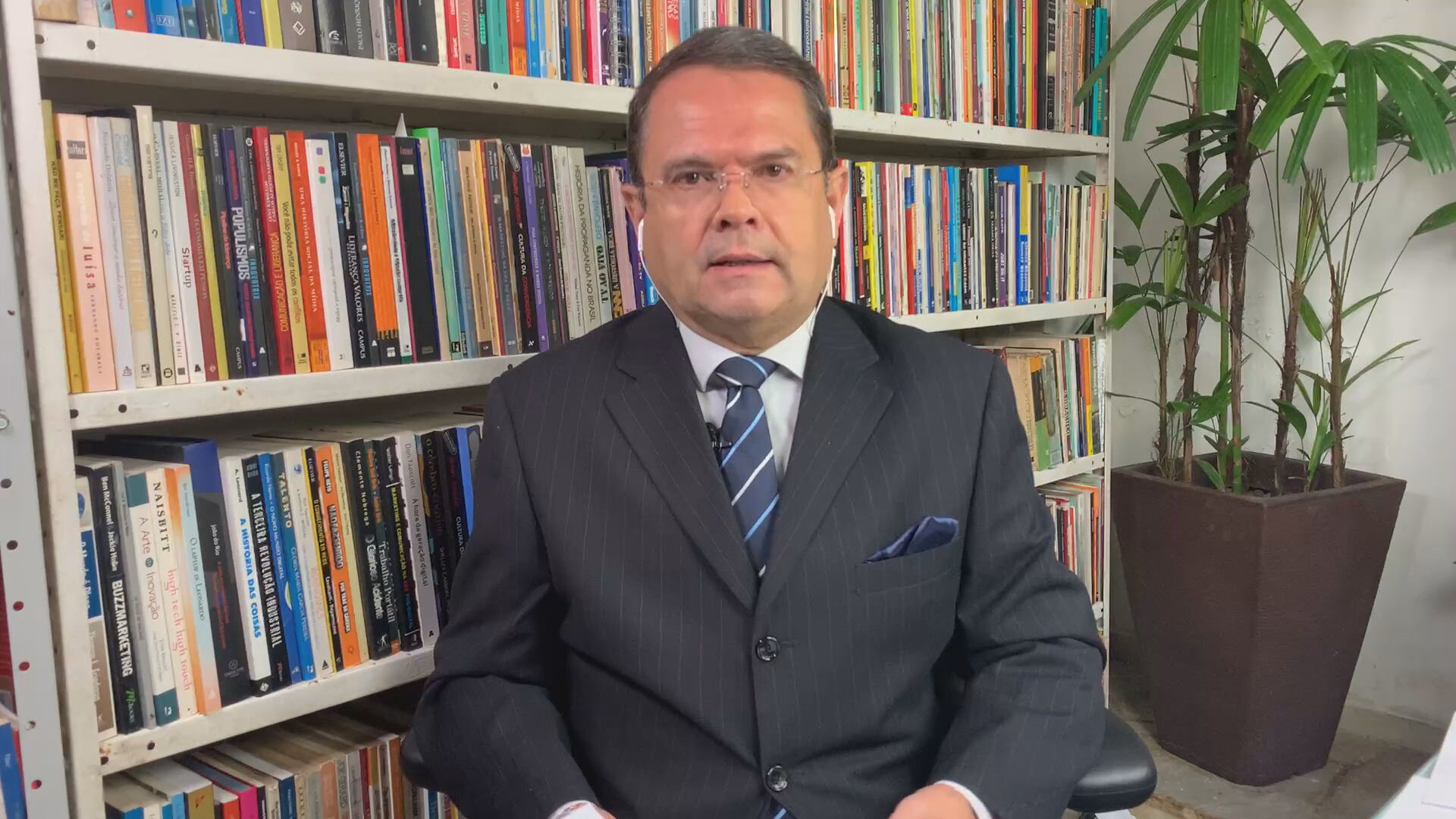 Sidney Rezende no quadro Liberdade de Opinião