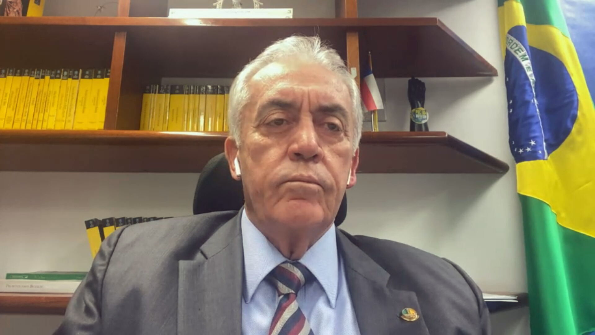 Senador Otto Alencar (PSD-BA) em entrevista à CNN (05.mai.2021)