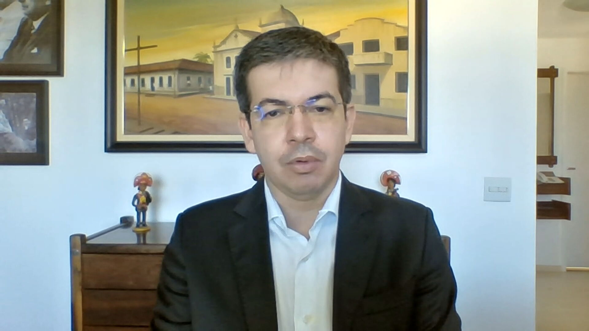 Senador Randolfe Rodrigues (Rede-AP), vice-presidente da CPI da Pandemia