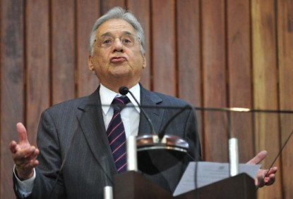 O ex-presidente da República Fernando Henrique Cardoso