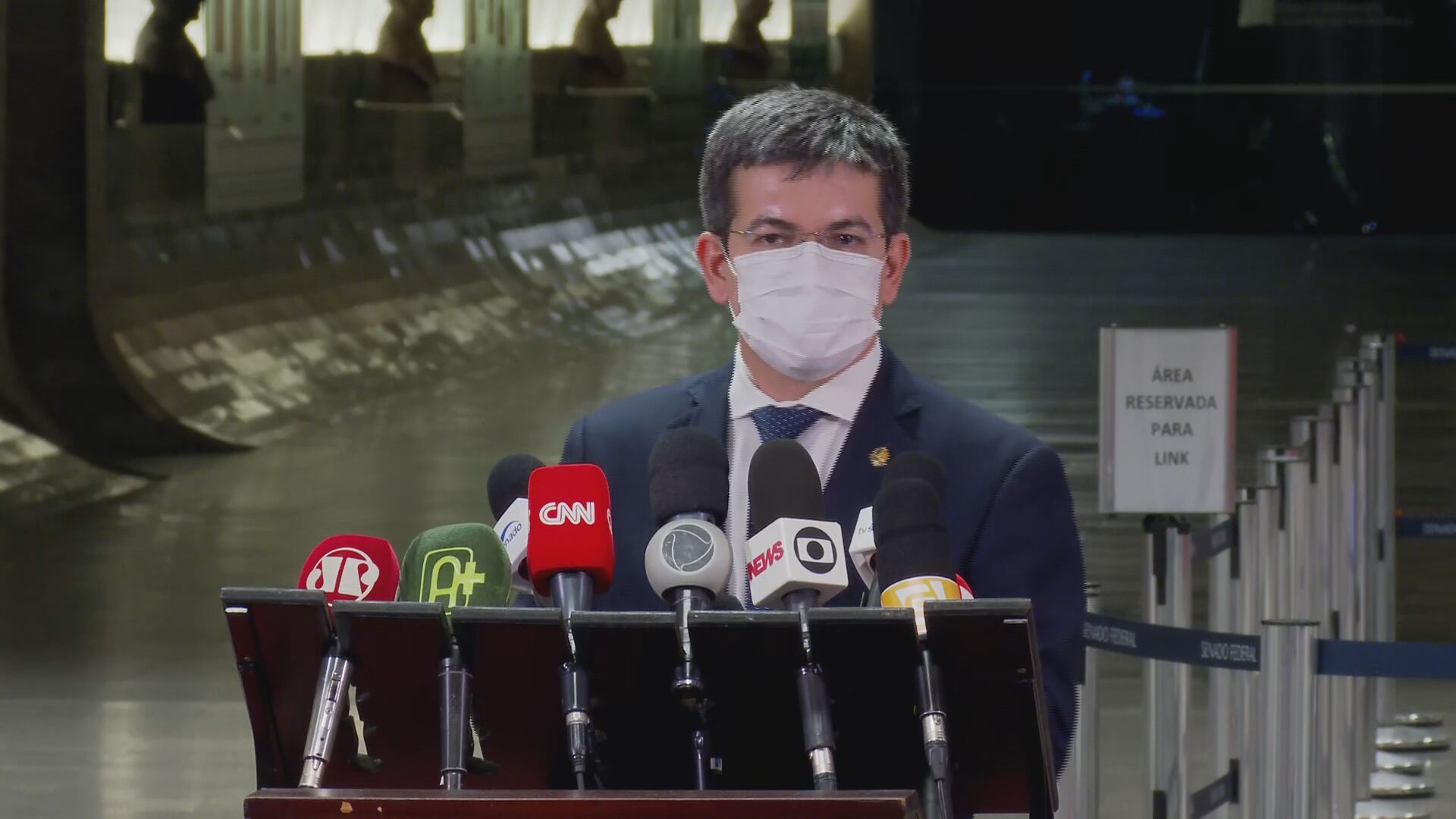Vice-presidente da CPI da Pandemia, senador Randolfe Rodrigues (Rede-AP)