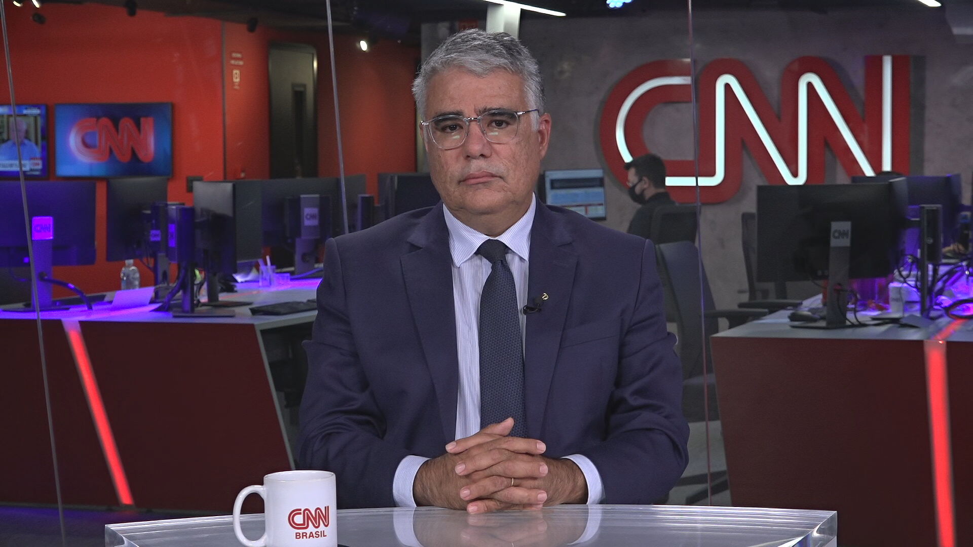 Senador Eduardo Girão (Podemos-CE) em entrevista à CNN (6.mai.2021)