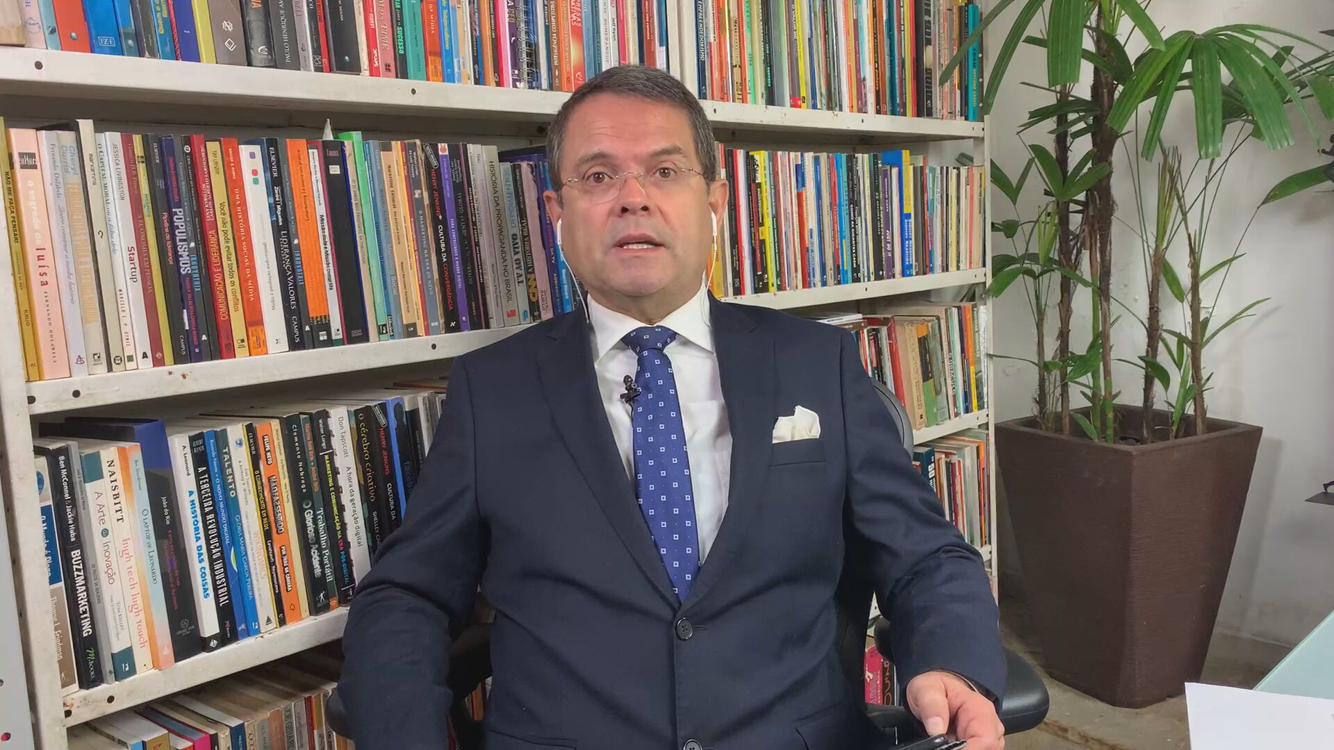 Sidney Rezende no quadro Liberdade de Opinião