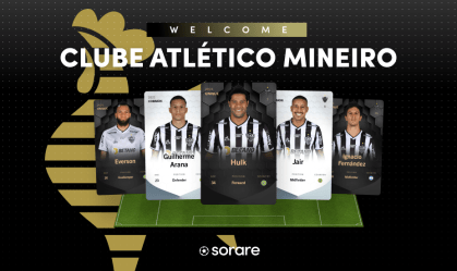 Atlético-MG terá cards digitais de jogadores e leilão de obra de arte em NFT