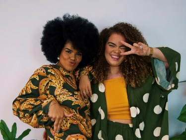 Josy Ramos e Nina Gabriella dividem um estúdio para a produção de conteúdo