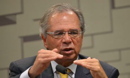 O ministro da economia Paulo Guedes