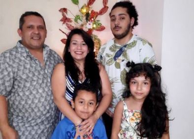 Família venezuelana que mora em São Caetano do Sul