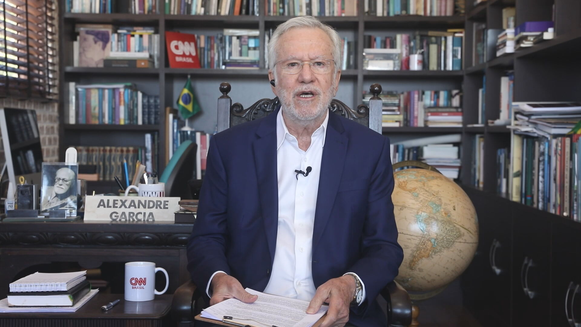 Alexandre Garcia no quadro Liberdade de Opinião